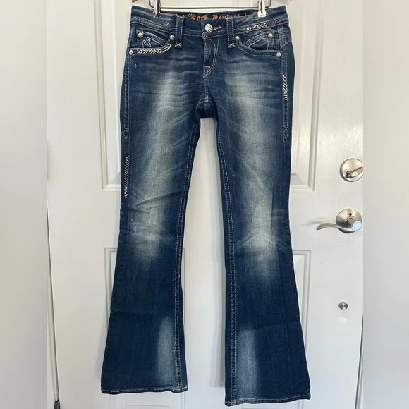 Rock Revival Women's Sasha Flare Jean Size 27